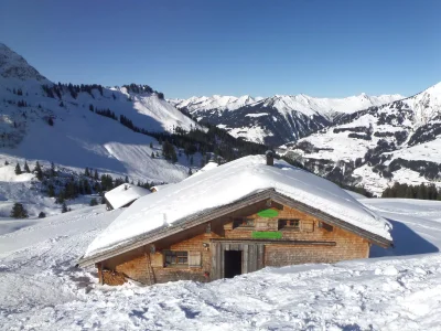 Alpine hut GarmilhÃ¼tte ski mountain hut - Document photo 22