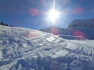 Alpine hut GarmilhÃ¼tte ski mountain hut - Document photo 24