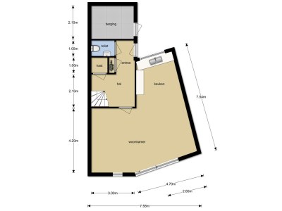 Holiday house In Lemmer with boat and 11m jetty - Document photo 37