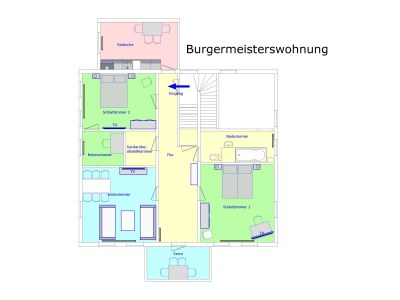 Holiday apartment Bürgermeisterwohnung - Document photo 21