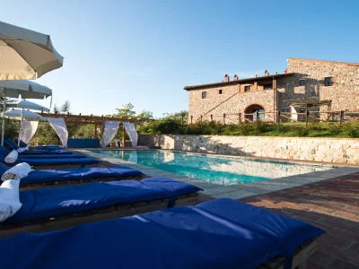 Holiday apartment Podere Campaini 3-room apartment with pool in Villamagna - Holiday apartment