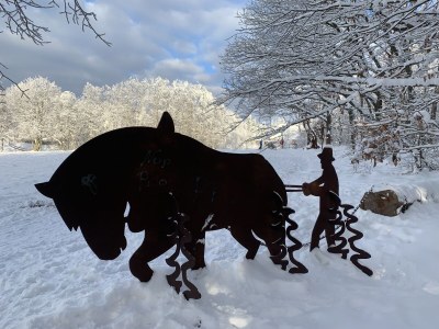 Holiday house The "Am Infang" log cabin. - Environment photo 33