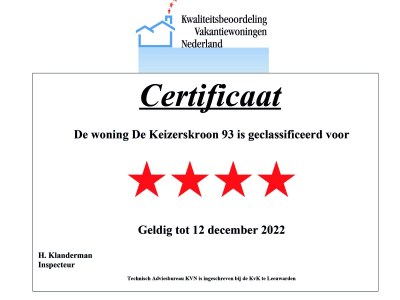 Holiday house Merel, De Keizerskroon 93 - Document photo 28