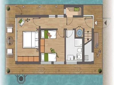 Holiday house Luxus Ferienwohnung im schwimmenden Haus - Document photo 41