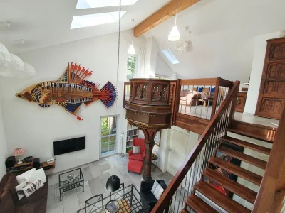 Holiday house Waldkauz - with the pulpit in Schönwalde-Glien - Holiday house