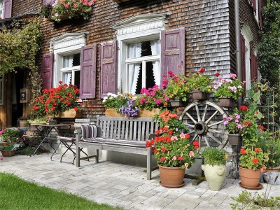 Holiday apartment Within Moosmann house, you'll find 2 accommodations. - Outdoor photo 16