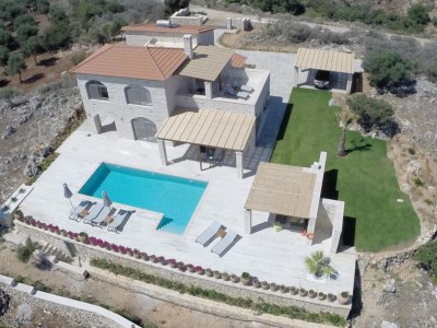 Villa Lemoni with a beautiful view in Rethymnon - Villa