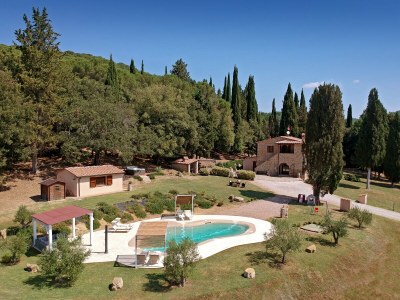 Villa Podere Cafaggio 12 in Monteverdi Marittimo - Villa