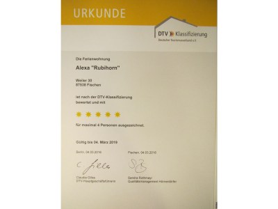 Holiday apartment Alexa Ferienwohnungen Appartement/FewoAppartement/FewoAppartement/Fewo Ferienwohnung Rubihorn - Document photo 23