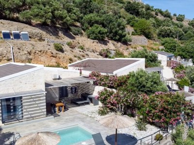 Villa Tria 3 – Video available | Pool & Sea view – Plakias - Outdoor photo 9
