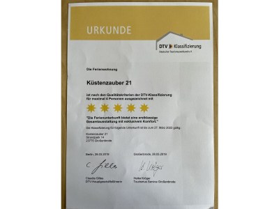 Holiday apartment Küstenzauber 21 - Casa Bianka - Document photo 44