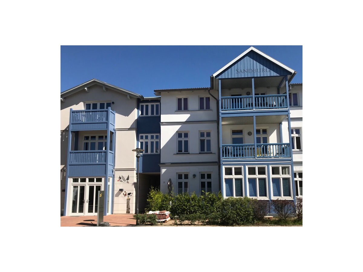 Holiday apartment "Strandkorb" in the "Ostsee Domizil Sandburg"