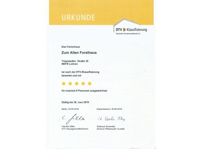 Holiday house "Zum Alten Forsthaus" - Document photo 41