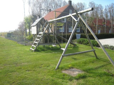 caravan Holiday Home in Zuidzande with Sauna - Outdoor photo 4