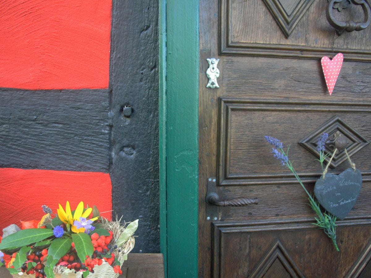 Holiday apartment "Rotes Fachwerkhaus"