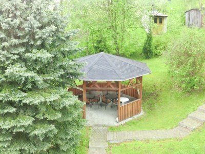 Villa Moderne Villa in Borstendorf mit Park - Outdoor photo 8