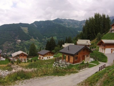 Chalet Chalet in La Tzoumaz near Ski Slopes - Outdoor photo 8