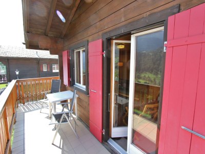 Chalet Chalet in Wiler near Ski Lift & Views - Outdoor photo 6