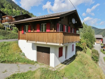 Chalet Chalet in Wiler near Ski Lift & Views - Outdoor photo 9