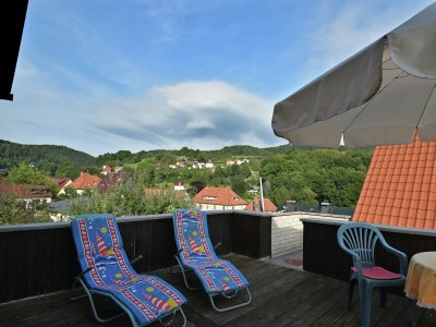 Apartment holiday home in the Thuringian Forest with roof - Outdoor photo 2