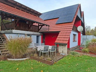 Holiday house Sonnige Terrasse & ruhiger Aufenthalt in Rennsteig - Holiday house