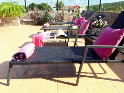 Chalet Chalet in El Toro mit Pool am Meer - Outdoor photo 4