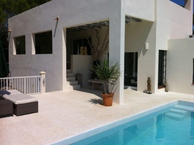 Villa Villa in Cala Tarida mit Pool und Meerblick - Outdoor photo 10