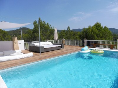 Villa Villa in Cala Tarida mit Pool und Meerblick - Outdoor photo 11