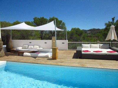 Villa Villa in Cala Tarida mit Pool und Meerblick - Outdoor photo 14