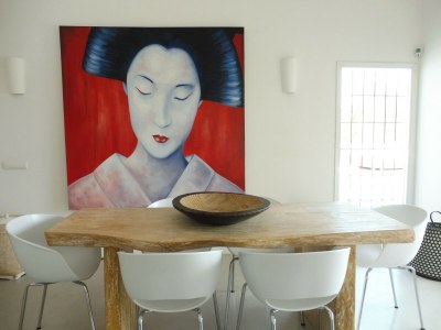 Villa Villa in Cala Tarida mit Pool und Meerblick - Features photo 20