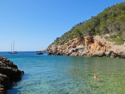 Villa Villa in Cala Tarida mit Pool und Meerblick - Environment photo 34
