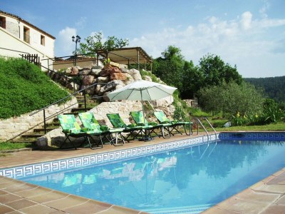 Cottage Mansion in La Llacuna with Pool & Mountain Views - Outdoor photo 8