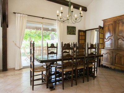 Villa Villa in Campagnan mit Pool und Weinbergblick - Features photo 16