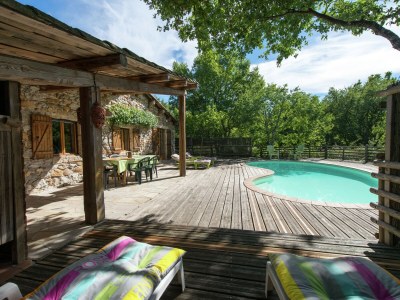 Holiday house Holiday Home in Ardèche with Pool - Outdoor photo 8