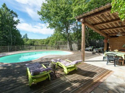 Holiday house Holiday Home in Ardèche with Pool - Outdoor photo 9