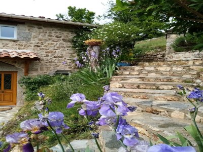 Holiday house Haus in Ardèche bei Ray-Pic Wasserfall - Outdoor photo 6