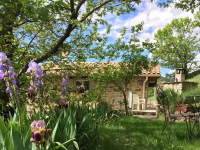 Holiday house Haus in Ardèche bei Ray-Pic Wasserfall - Outdoor photo 12