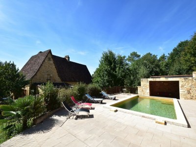 Holiday house Luxurious Holiday Home in Domme with Swimming Pool - Outdoor photo 5