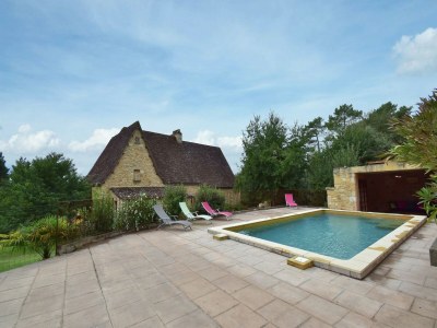 Holiday house Luxurious Holiday Home in Domme with Swimming Pool - Outdoor photo 6