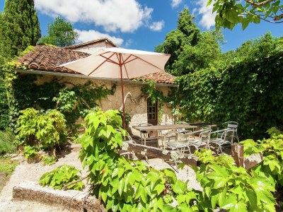 Cottage Ferienhaus in Bourgnac mit privatem Pool - Outdoor photo 6