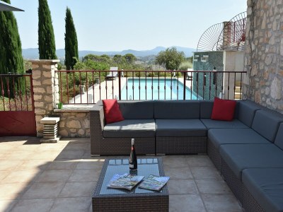 Villa Ferienhaus mit Aussicht und privatem Pool - Outdoor photo 15