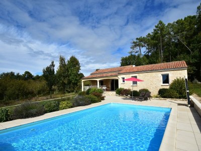 Holiday house Ferienhaus mit privatem Pool in Montcléra in Lot - Holiday house