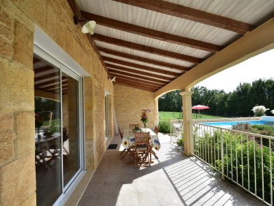 Holiday house Ferienhaus mit privatem Pool in Montcléra - Outdoor photo 7