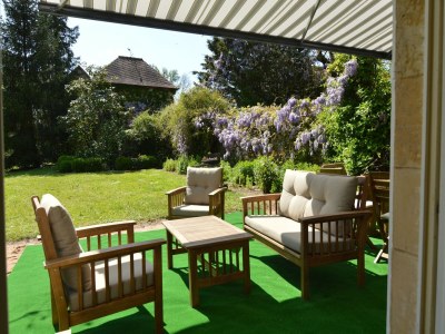 Cottage Villa in Champvert mit Teichblick Terrasse - Outdoor photo 3