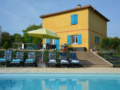 Villa Haus in Piquecos mit Pool und Garten in Tarn-et-Garonne - Villa