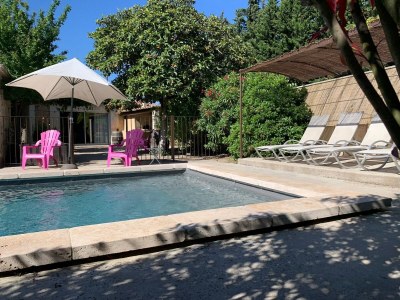 Villa Farmhouse in Carpentras with Pool - Outdoor photo 3