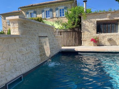 Villa Farmhouse in Carpentras with Pool - Outdoor photo 4