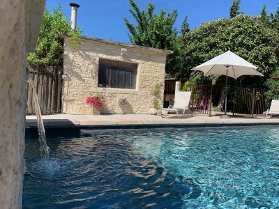Villa Farmhouse in Carpentras with Pool - Outdoor photo 8