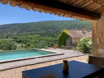 Holiday house Ferienhaus in Lacoste mit Pool - Outdoor photo 8