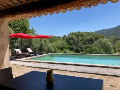 Holiday house Ferienhaus in Lacoste mit Pool - Outdoor photo 14